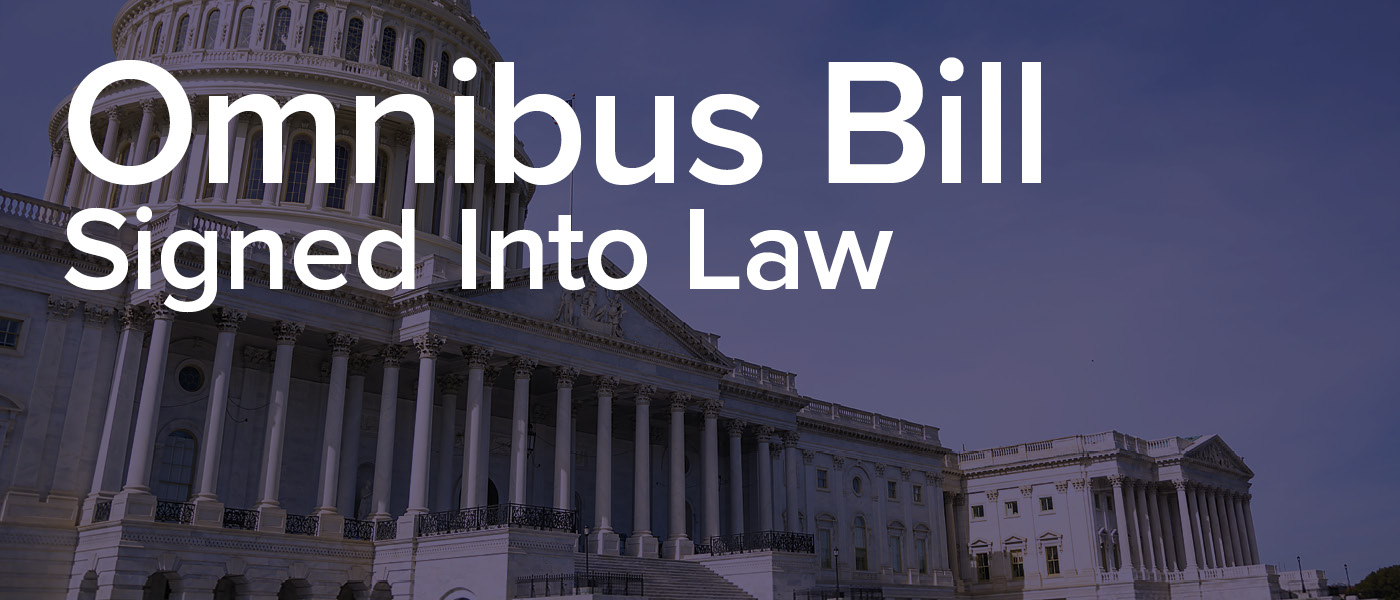 How the Omnibus Bill Could Affect Charitable Giving