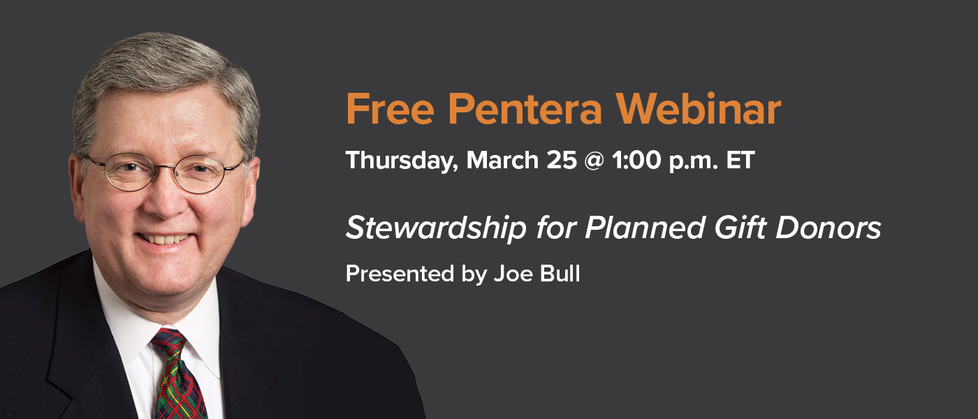 Webinar 3/25: Joe Bull, 