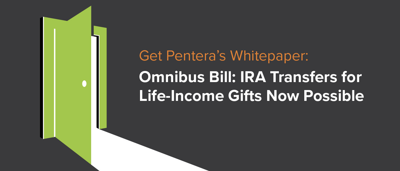 Whitepaper: New Omnibus Bill Allows Donors to Treat IRA Transfers to Life-Income Plans as QCDs